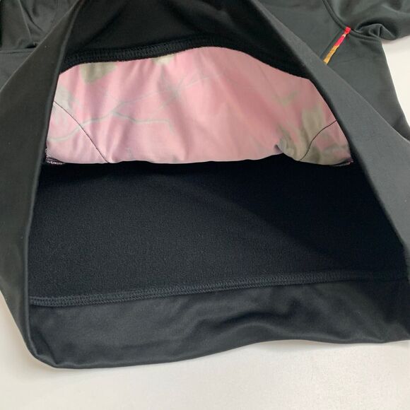 Realtree Sweatshirt Womens M Medium Black Pink Camo Cottonwood Canyon Hoodie - Picture 8 of 11